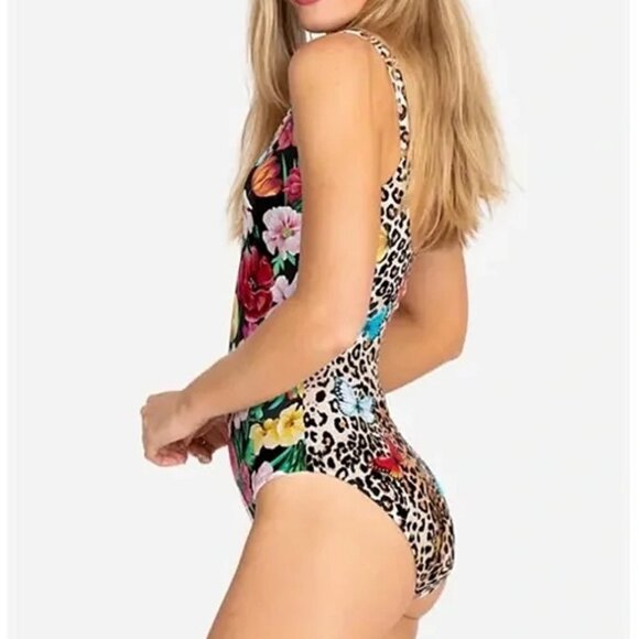 Johnny Was Sandrita One-Piece Swimsuit Size Small - Picture 8 of 9